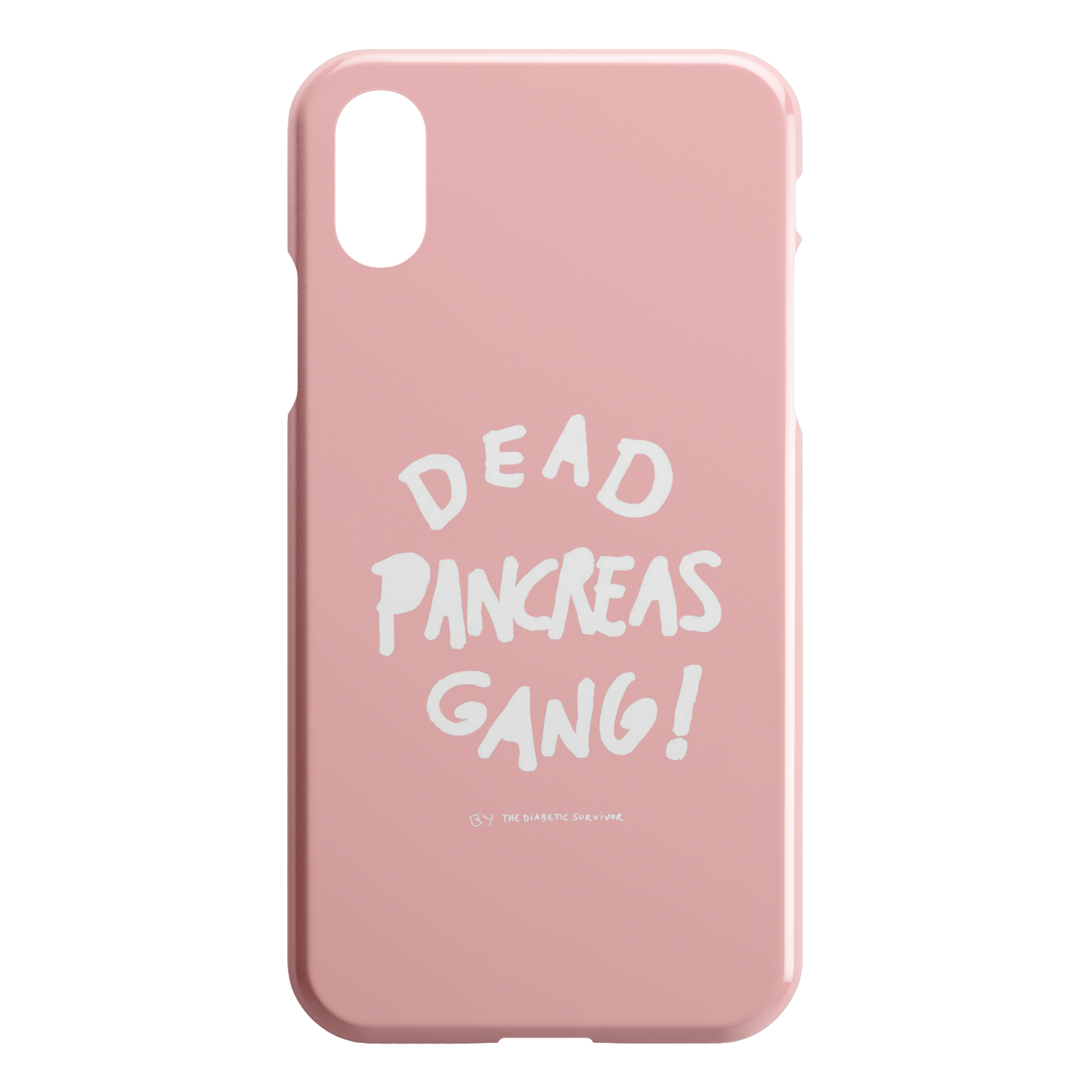 dead pancreas society diabetic iphone case